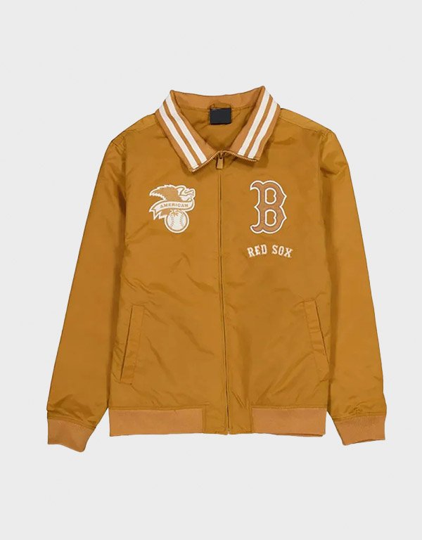 boston red sox logo select nylon jacket boston red sox logo select nylon jacket