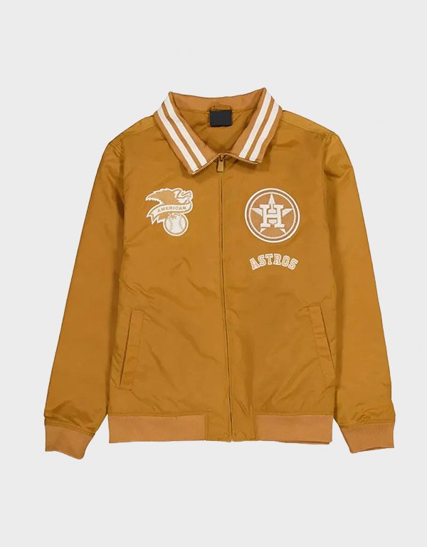 houston astros logo select nylon jacket houston astros logo select nylon jacket