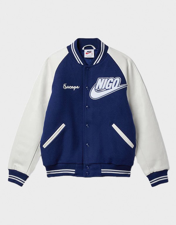 nike x nigo nrg varsity jacket nike x nigo nrg varsity jacket