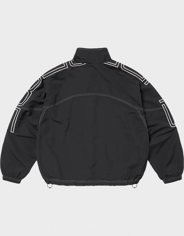 supreme spellout embroidered black jacket supreme spellout embroidered black jacket
