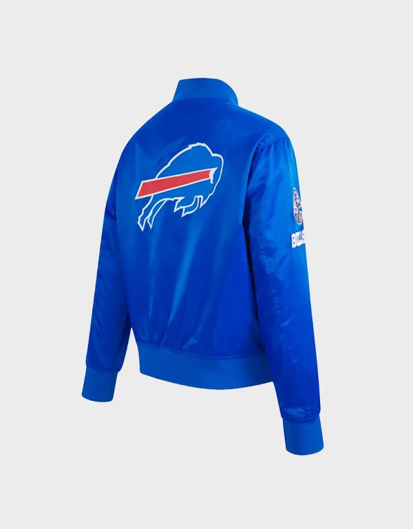 buffalo bills classic satin jacket buffalo bills classic satin jacket