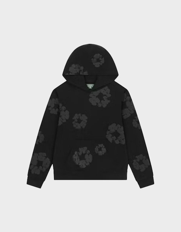 denim tears mono cotton wreath hoodie denim tears mono cotton wreath hoodie