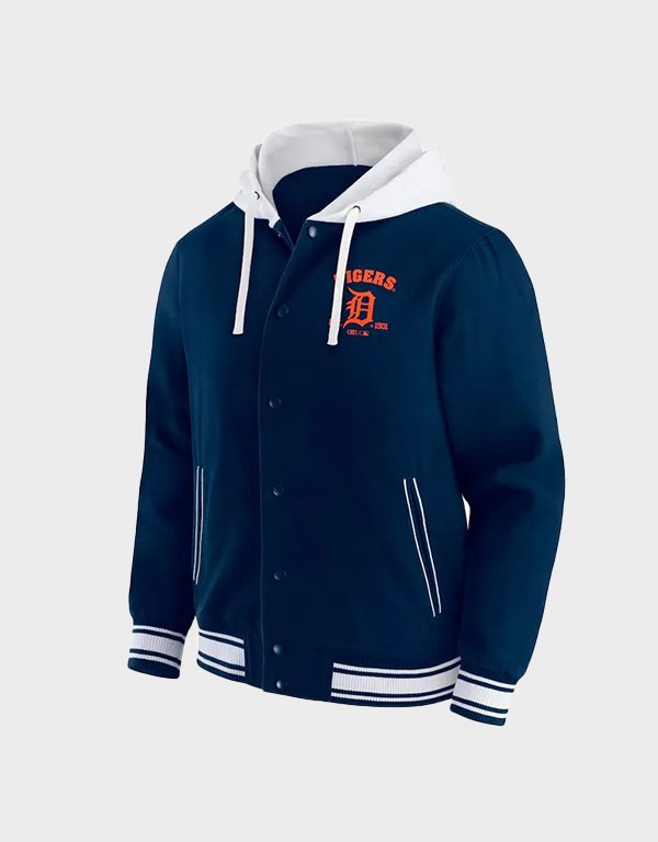 detroit tigers hooded jacket detroit tigers hooded jacket