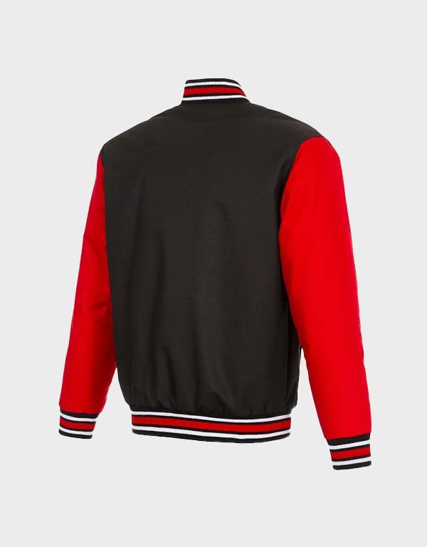 lansing-lugnuts-poly-twill-black-and-red-full-snap-jacket