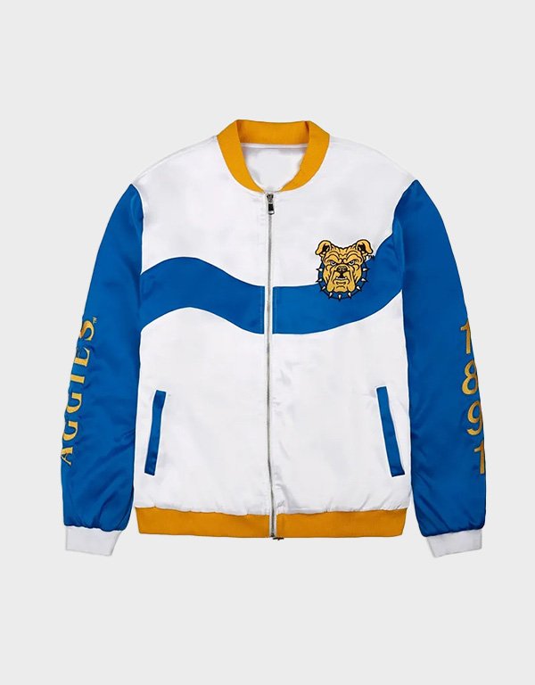 north carolina at aggie bomber jacket north carolina at aggie bomber jacket