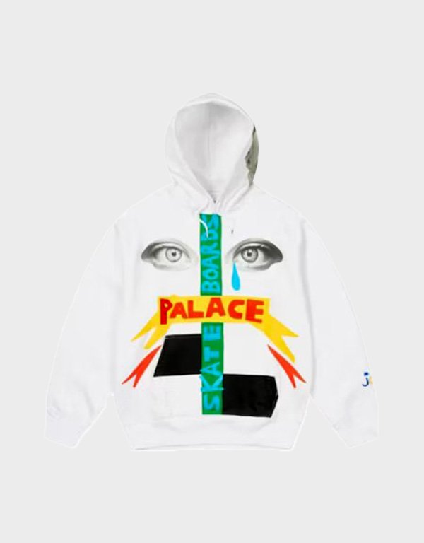 palace x jcc white hoodie palace x jcc white hoodie