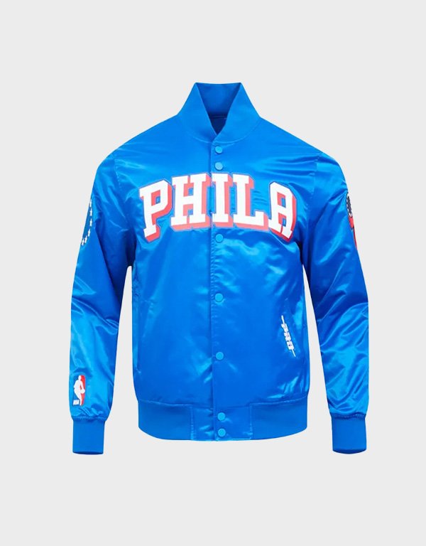 philadelphia 76ers classic big logo blue jackets philadelphia 76ers classic big logo blue jackets
