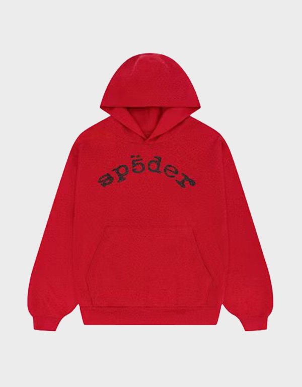 sp5der vvs red hoodie sp5der vvs red hoodie