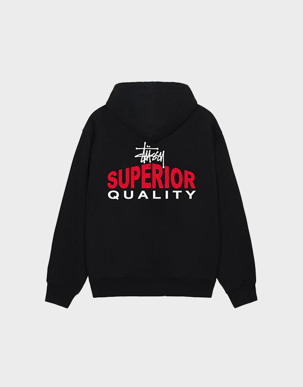 stussy superior quality black hoodie stussy superior quality black hoodie