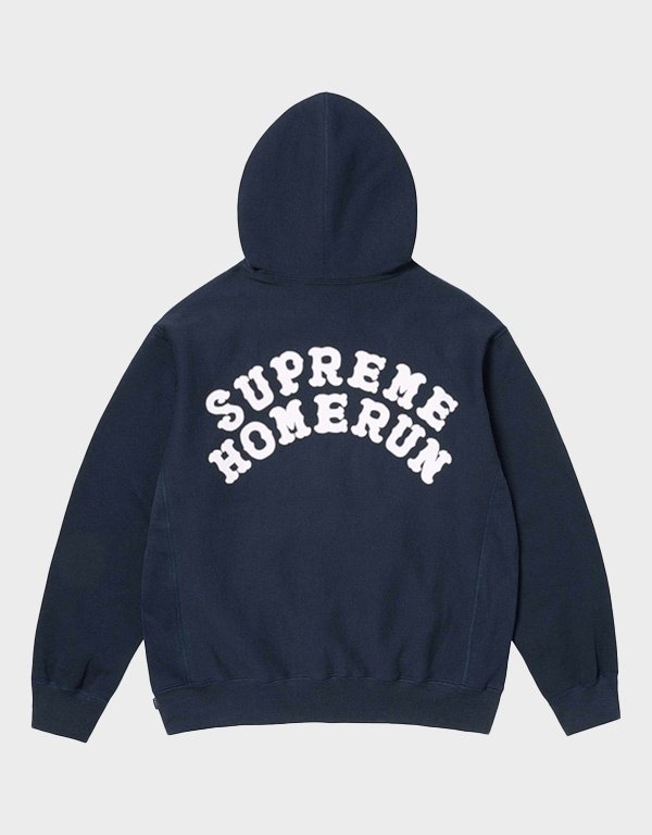 supreme homerun pullover navy hoodie supreme homerun pullover navy hoodie