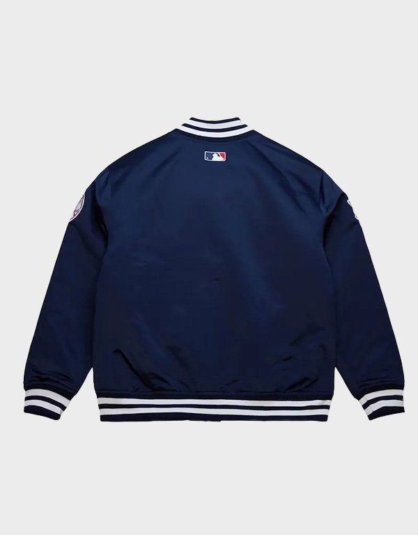 2000 new york yankees navy satin jacket 2000 new york yankees navy satin jacket