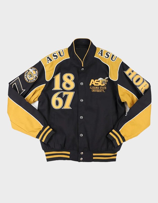 alabama state racing twill jacket alabama state racing twill jacket