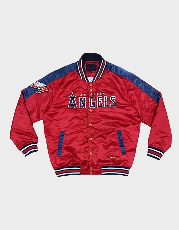 anaheim angels red and navy jacket anaheim angels red and navy jacket
