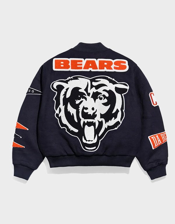 chicago bears pennant jacket chicago bears pennant jacket