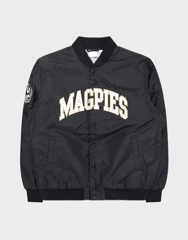 collingwood magpies bomber jacket collingwood magpies bomber jacket