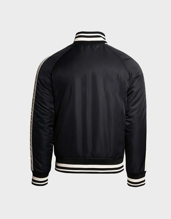 collingwood magpies vintage black bomber jacket collingwood magpies vintage black bomber jacket