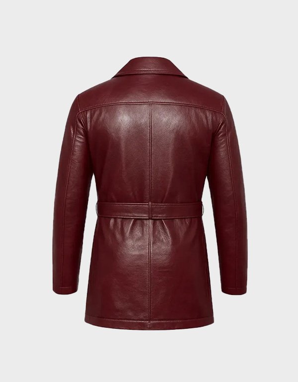 colman domingo field leather jacket maroon colman domingo field leather jacket maroon