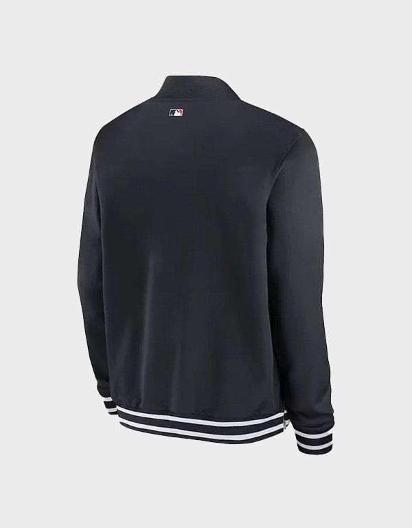 detroit tigers black bomber zipper jacket detroit tigers black bomber zipper jacket
