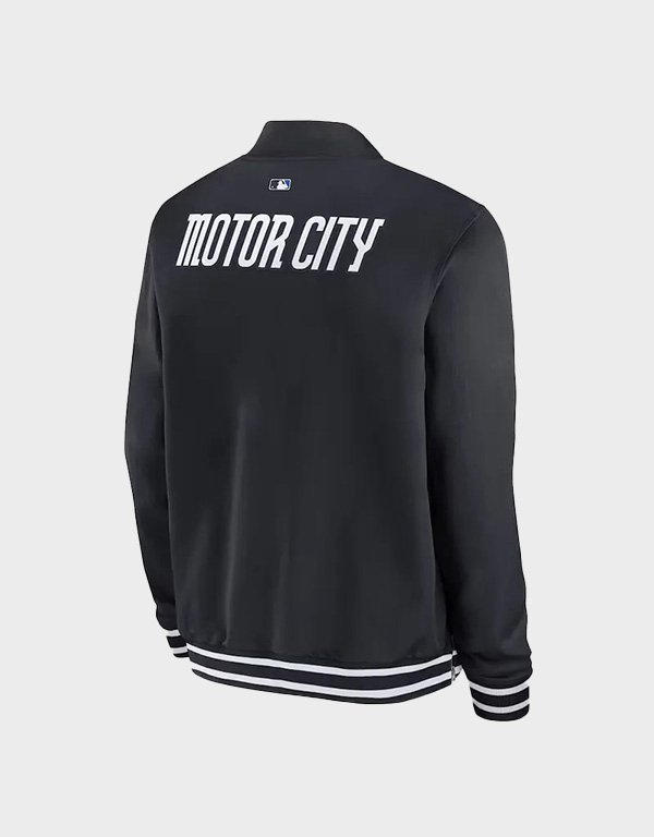 detroit tigers motor city bomber jacket detroit tigers motor city bomber jacket