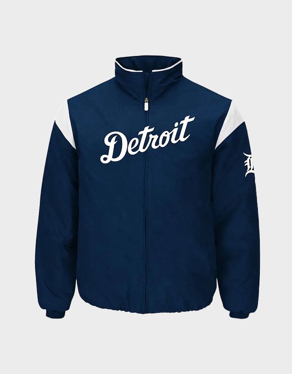 detroit tigers on field thermal jacket detroit tigers on field thermal jacket