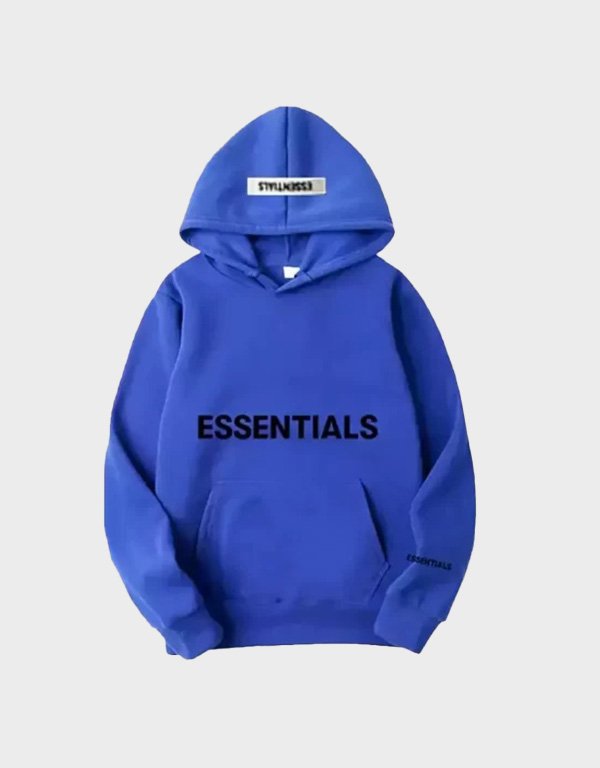essentials blue hoodie essentials blue hoodie
