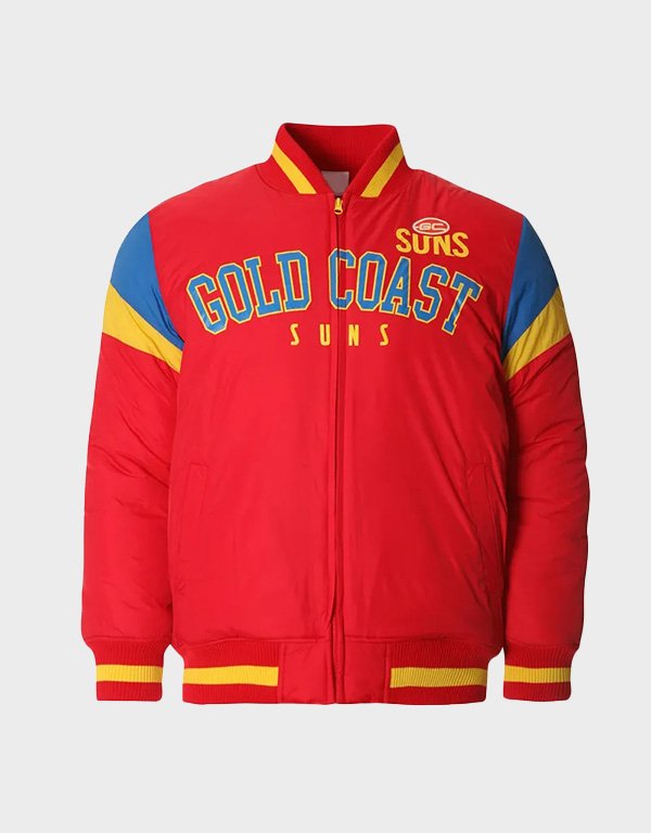 gold coast suns fan jacket gold coast suns fan jacket