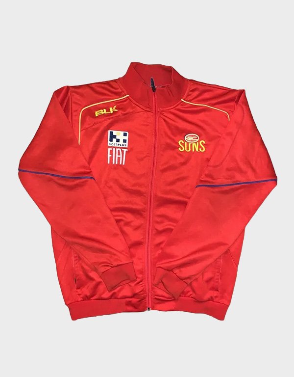 gold coast suns on field jacket gold coast suns on field jacket