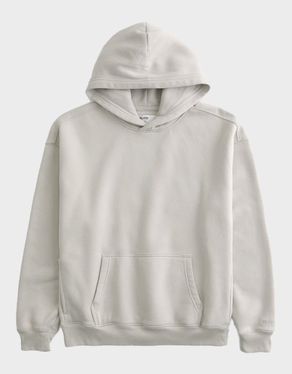 hollister boxy light tan hoodie hollister boxy light tan hoodie