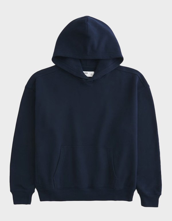 hollister boxy navy hoodie hollister boxy navy hoodie
