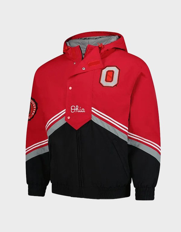 ohio state buckeyes throw it back jacket ohio state buckeyes throw it back jacket