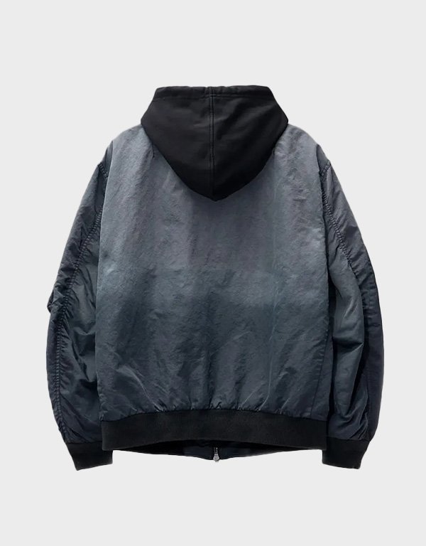 owen hendricks black cotton jacket owen hendricks black cotton jacket