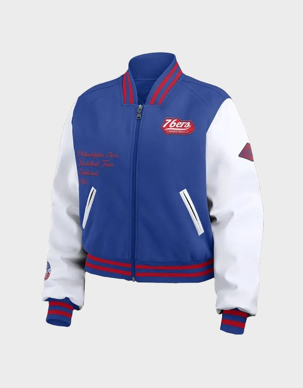 philadelphia 76ers varsity jacket philadelphia 76ers varsity jacket