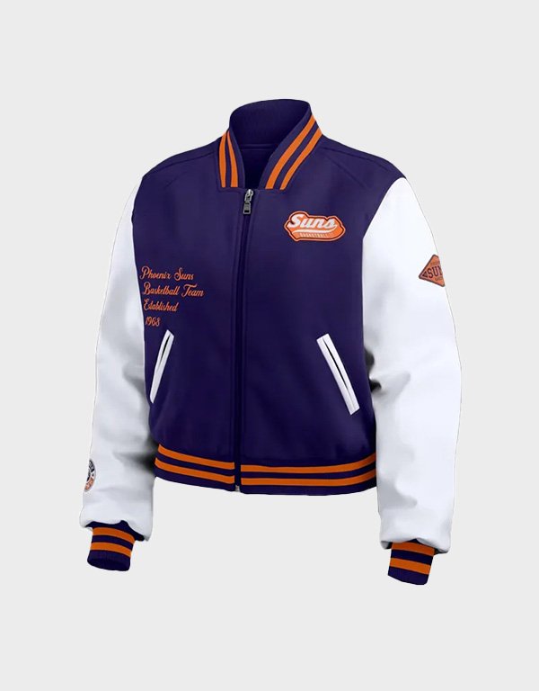 phoenix suns varsity jacket phoenix suns varsity jacket