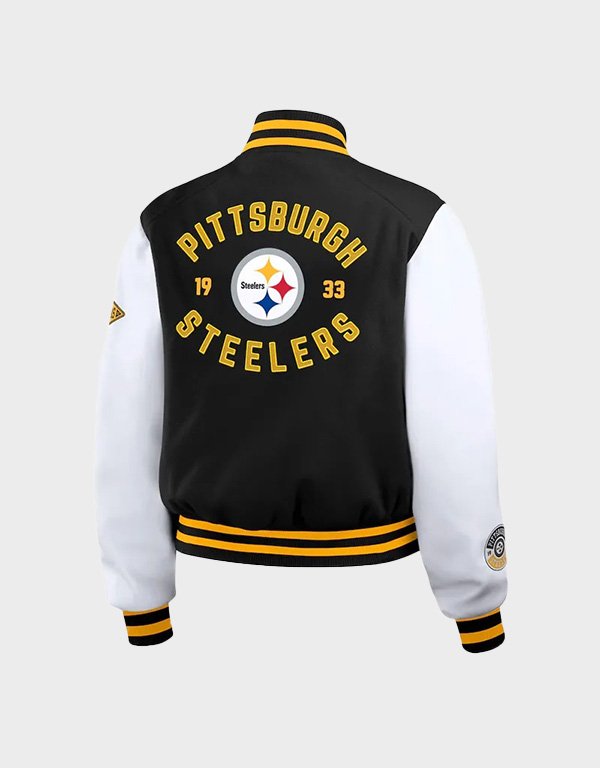 pittsburgh-steelers-black-and-white-full-zip-jacket