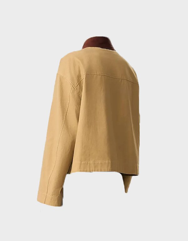rachel zegler cotton jacket rachel zegler cotton jacket