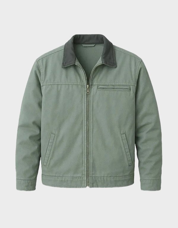 ray bronson green cotton jacket ray bronson green cotton jacket