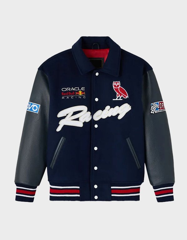 red bull ovo racing varsity jacket red bull ovo racing varsity jacket