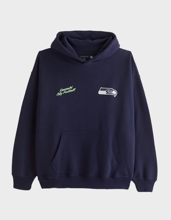 seattle seahawks graphic popover hoodie seattle seahawks graphic popover hoodie