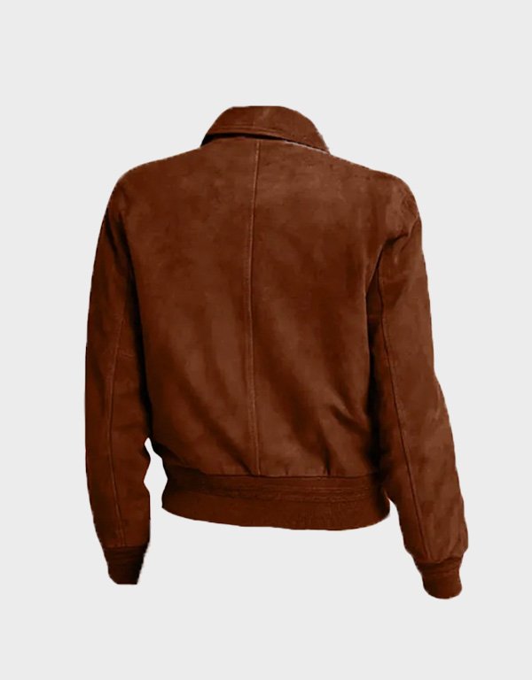 superman-rachel-brosnahan-suede-brown-jacket
