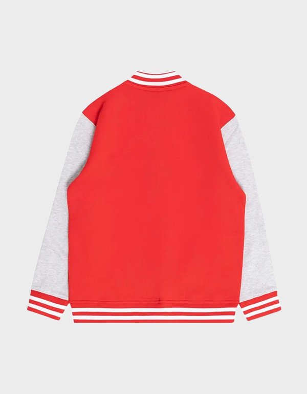 sydney swans red and gray varsity fleece jacket sydney swans red and gray varsity fleece jacket