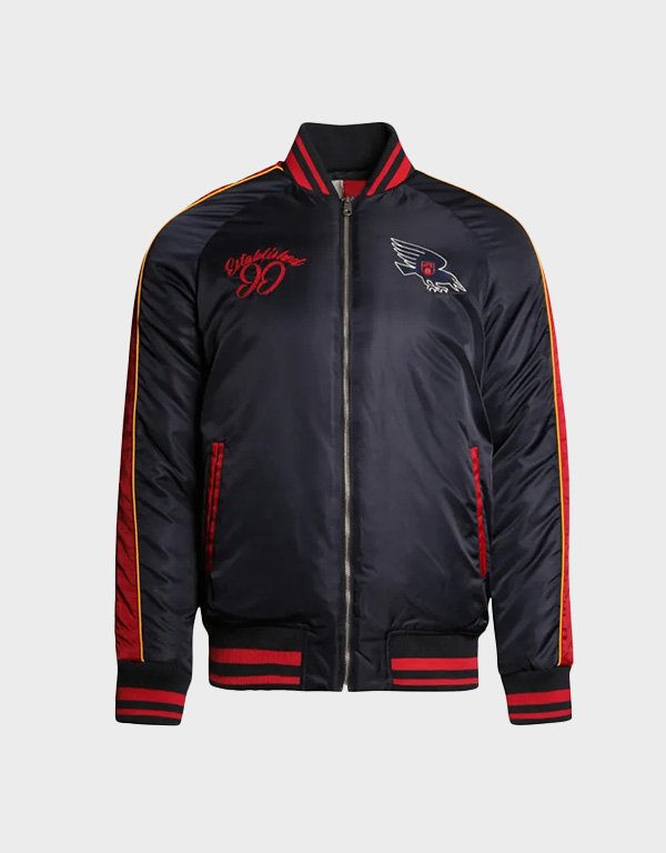 adelaide crows navy bomber jacket adelaide crows navy bomber jacket