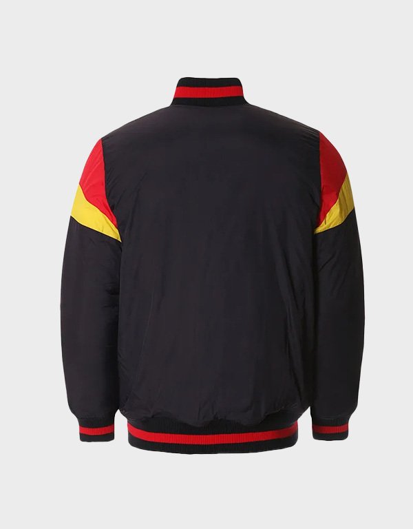 adelaide crows varsity black nylon jacket adelaide crows varsity black nylon jacket