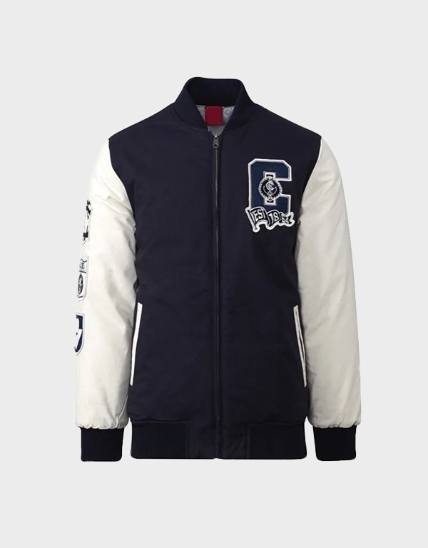 carlton blues collegiate jacket carlton blues collegiate jacket