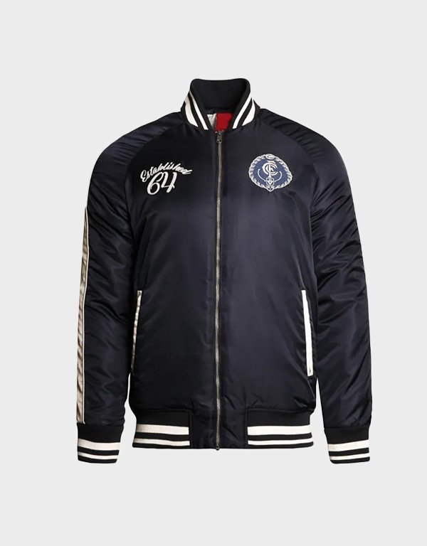 carlton blues vintage bomber jacket carlton blues vintage bomber jacket