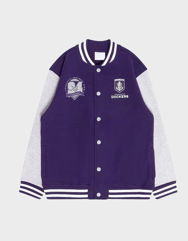 fremantle dockers varsity jacket fremantle dockers varsity jacket