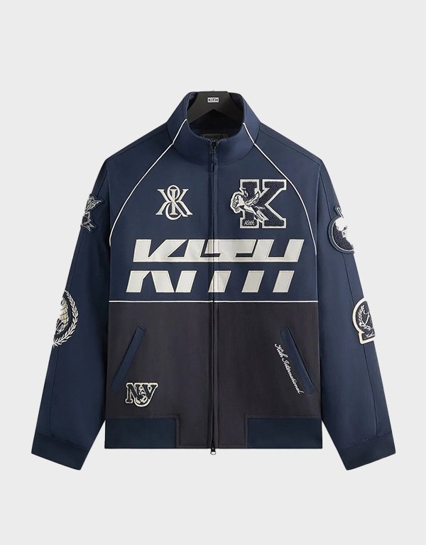 kith dejan racing jacket kith dejan racing jacket