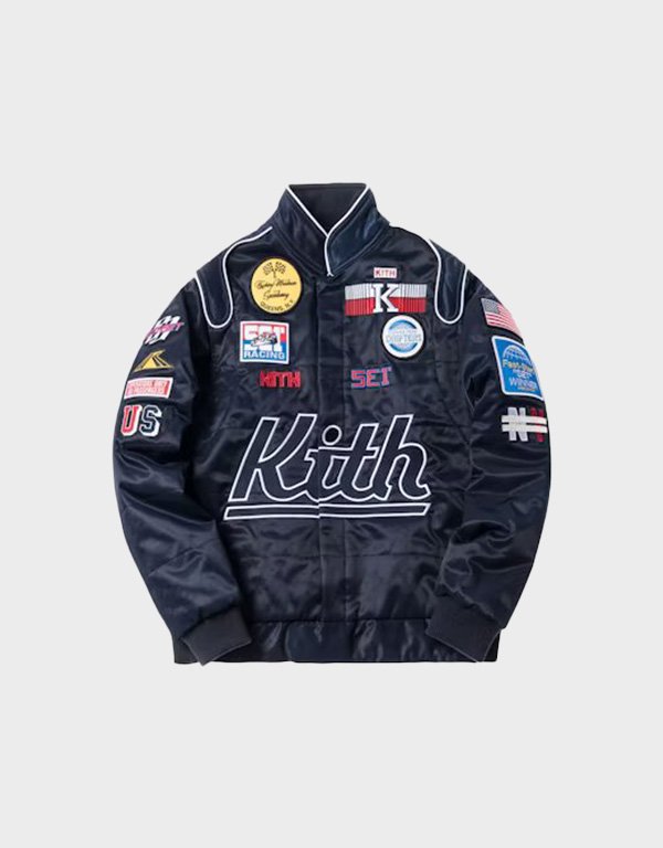kith racing navy jacket kith racing navy jacket