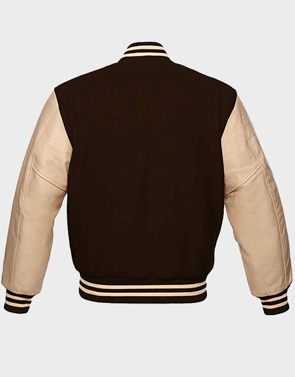 mens-brown-and-cream-varsity-jacket