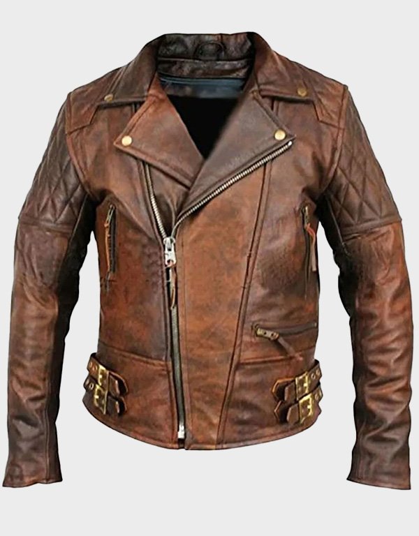mens rustic vintage distressed leather jacket mens rustic vintage distressed leather jacket