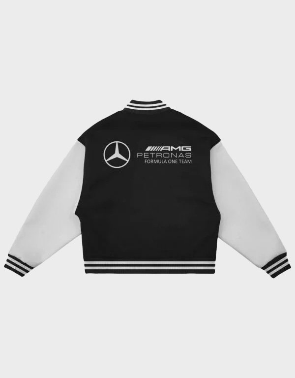 mercedes amg petronas f1 classic varsity jacket mercedes amg petronas f1 classic varsity jacket